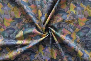 Exclusive Lady McElroy Water Under The Bridge - Cotton Marlie Lawn - Remnant - 2m