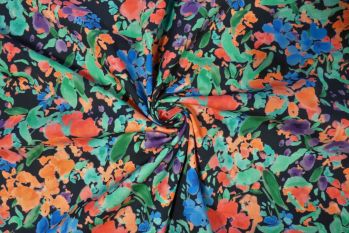 Lady McElroy Watercolour Blooms - Cotton Poplin