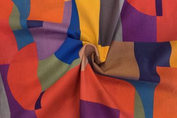 Lady McElroy - Colour Block Jazz - Jewel - Cotton Pure Lawn
