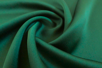 Deadstock Ex Hobbs Soft Liquid Satin With Hammered Finish - Racing Green