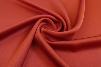 Deadstock Ex Hobbs Soft Liquid Satin With Hammered Finish - Paprika